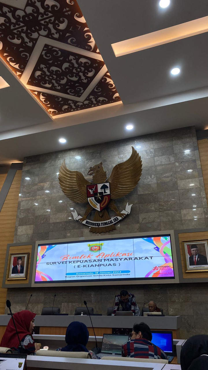 Bimtek Aplikasi Survey Kepuasan Masyarakat (E-KIANPUAS) Kamis, 18 Januari 2024
