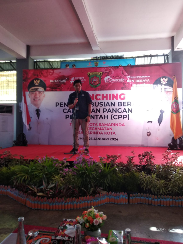 Pendistribusian Beras Cadangan Pangan Pemerintah (CPP) Jum'at, 26 Januari 2024