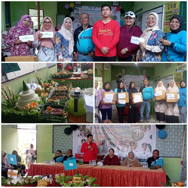 Perayaan HUT Kota Samarinda ke-356 & HUT Pemkot ke-64 di wilayah Kelurahan Makroman (Sabtu, 27 Januari 2024)