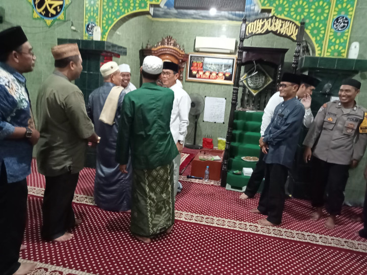 Safari Ramadhan Bersama Wakil Walikota Bapak Rusmadi Wongso di Masjid Baiturrahman Pelita 6 Sambutan