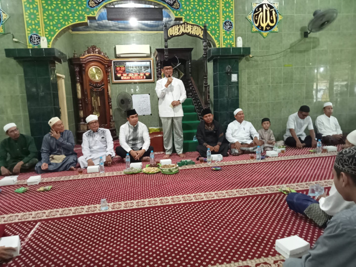 Safari Ramadhan Bersama Wakil Walikota Bapak Rusmadi Wongso di Masjid Baiturrahman Pelita 6 Sambutan