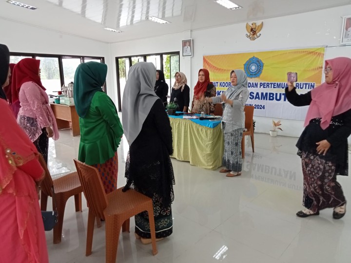 Kagiatan Kelurahan Sambutan tgl 24 April 2024