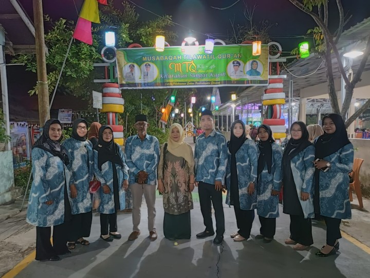 Pembukaan MTQ - ke 46 Tingkat Kecamatan Sambutan di Kelurahan Sungai Kapih tahun 2024