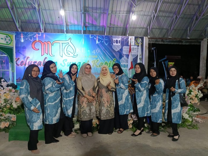 Pembukaan MTQ - ke 46 Tingkat Kecamatan Sambutan di Kelurahan Sungai Kapih tahun 2024