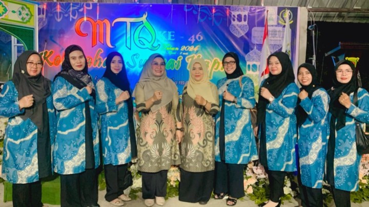 Pembukaan MTQ - ke 46 Tingkat Kecamatan Sambutan di Kelurahan Sungai Kapih tahun 2024