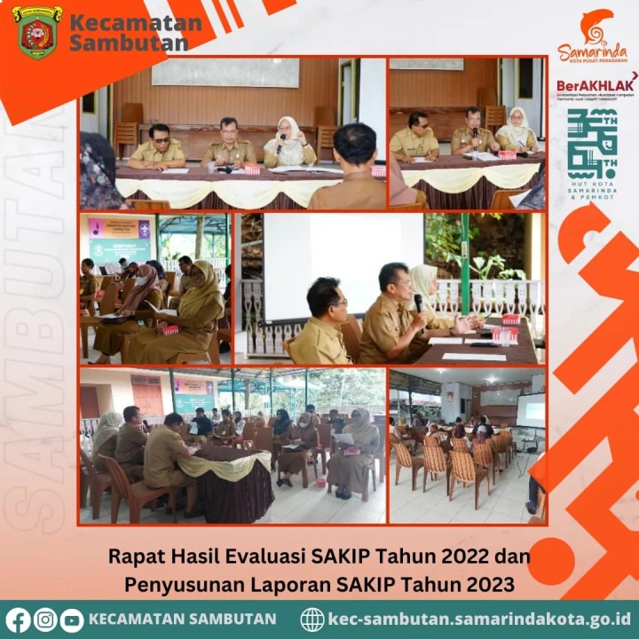 Rapat Hasil Evaluasi SAKIP Tahun 2022 dan Penyusunan Laporan SAKIP Tahun 2023 (Senin, 29 Januari 2024)