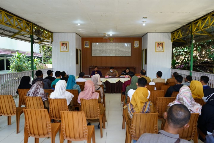 Rapat Koordinasi Persiapan Bazar UMKM dan Pasar Murah dalam rangka memperingati HUT Kota Samarinda (Selasa, 30 Januari 2024)