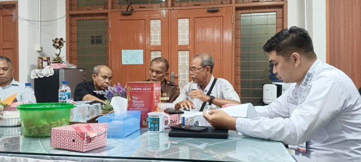 Rapat Koordinasi Masalah Tanah di Kelurahan Pulau Atas (Rabu, 31 Januari 2024)