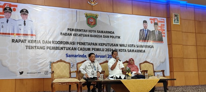 Rapat Kerja dan Koordinasi Tentang Penetapan Surat Keputusan Cadum pada pelaksanaan Pemilu 2024 (Rabu, 7 Februari 2024)