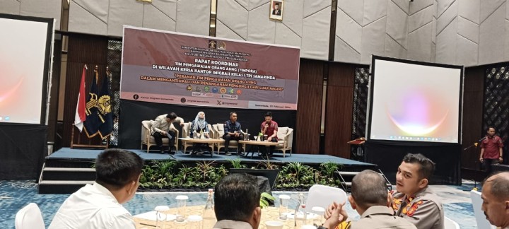 Rapat Koordinasi Tim Pengawasan Orang Asing Tingkat Kota dan Kabupaten Tahun 2024 (Kamis, 22 Februari 2024)