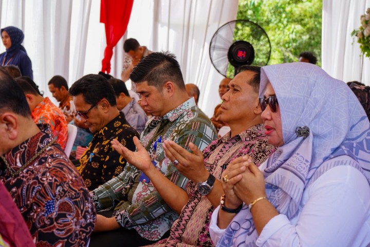 Peresmian Pembangunan Jalan Merdeka Menuju Sambutan (Jum'at, 1 Maret 2024)