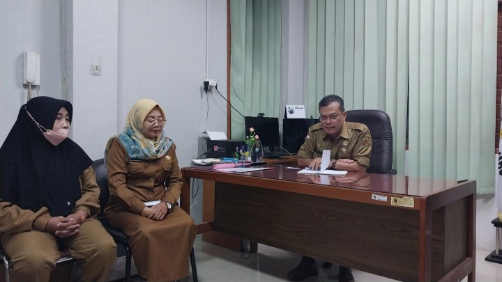 Rapat Koordinasi Bagian Umum dan Kepegawaian Kecamatan Sambutan (Senin, 4 Maret 2024)