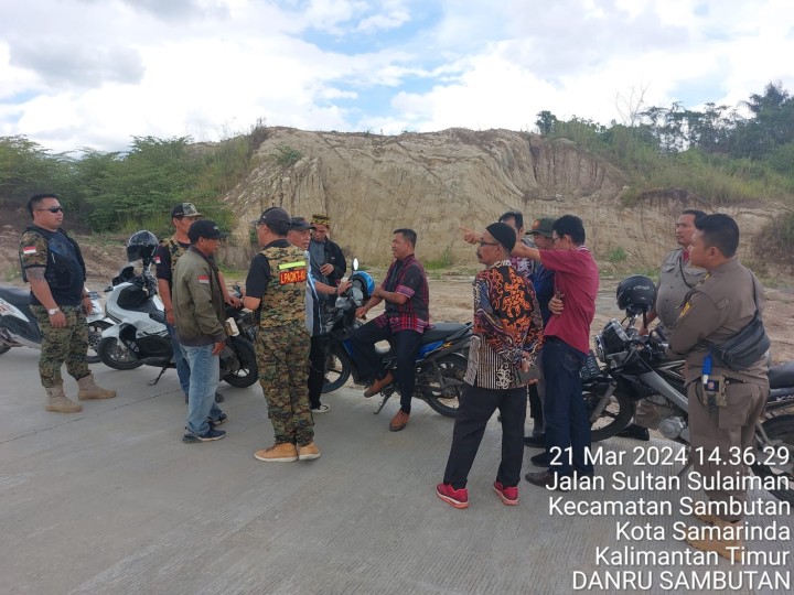 Peninjauan Lapangan terkait masalah sengketa lahan (Kamis, 21 Maret 2024)