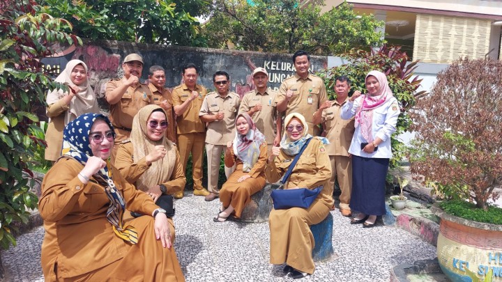 Monitoring dan Kunjungan ke Kelurahan se-Kecamatan Sambutan (Senin, 1 April 2024)
