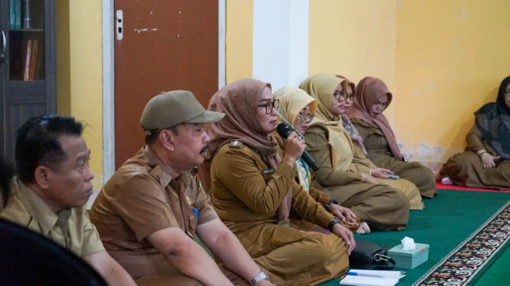 Rapat Koordinasi dan Halal Bihalal dilingkungan Pemerintah Kecamatan Sambutan (Selasa, 16 April 2024)