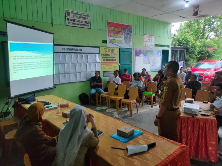 Sosialisasi Pajak Daerah dan Penyampaian SPPDT PBB-P2 Tahun 2024 (Senin, 29 April 2024)
