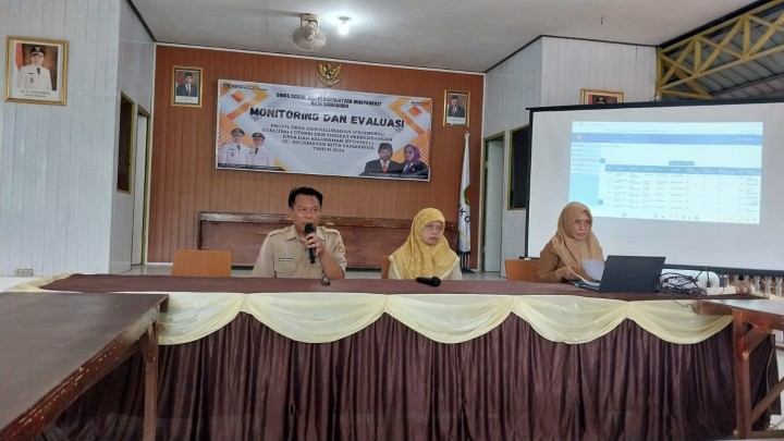 Monitoring dan Evaluasi Fasilitasi Penyusunan Profil Desa dan Kelurahan Tahun 2024 (Senin, 6 Mei 2024)