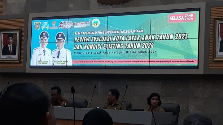 Rapat Koordinasi KLA (Kota Layak Anak) Selasa, 7 Mei 2024