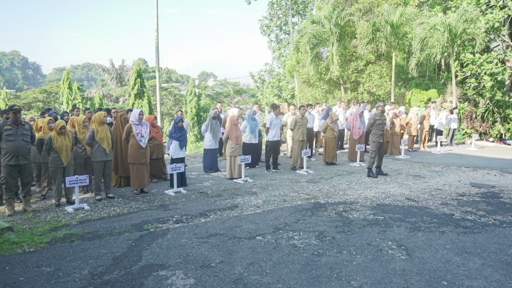 Apel Pagi Gabungan Kelurahan dan Kecamatan Sambutan (Senin, 13 Mei 2024)