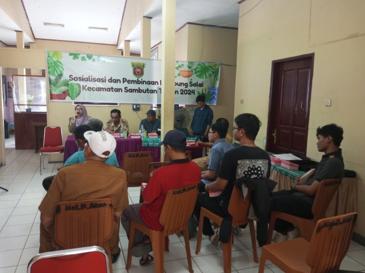 Sosialisasi dan Pembinaan Monitoring Kampung Salai di Kelurahan Pulau Atas (Selasa, 14 Mei 2024)