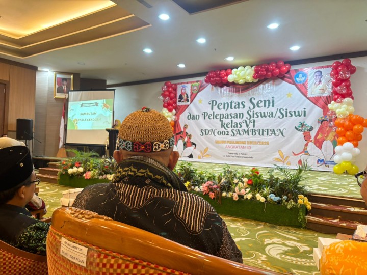 Pelepasan Siswa dan Siswi Kelas VI Angkatan 43 SD Negeri 002 Sambutan Samarinda (Kamis, 16 Mei 2024)