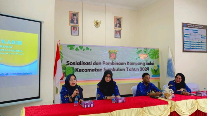 Sosialisasi, Pembinaan dan Monitoring Kampung Salai di Kelurahan Sungai Kapih (Jum'at, 17 Mei 2024)