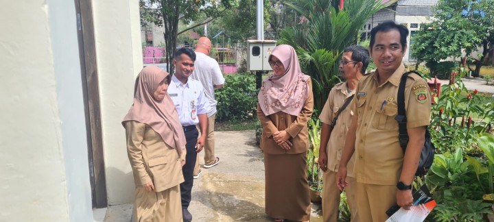 Monitoring Kelurahan se-Kecamatan Sambutan (Senin, 20 Mei 2024)