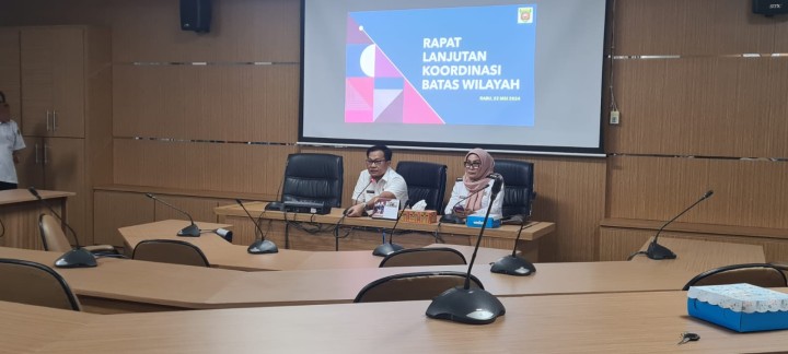 Rapat Koordinasi Lanjutan Batas Wilayah se-Kecamatan Sambutan (Rabu, 22 Mei 2024)