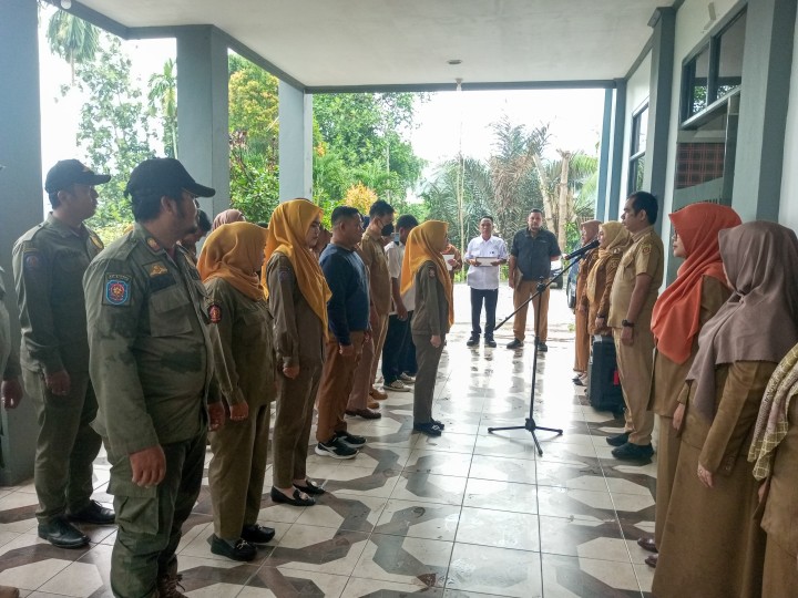 Apel Pagi Aparatur Kecamatan Sambutan (Senin, 27 Mei 2024)