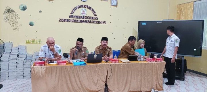 Sosialisasi Penerimaan Peserta Didik Baru (PPDB) Tahun Ajaran 2024-22025 di SMA Negeri 11 Samarinda (Senin, 27 Mei 2024)