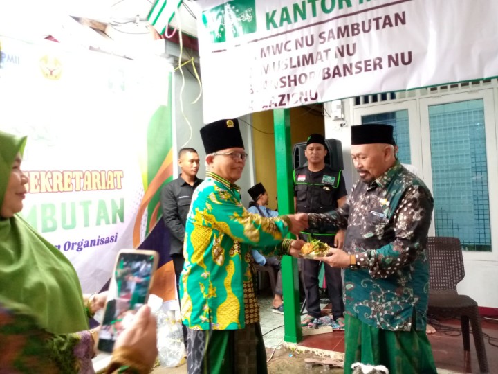 Peresmian Gedung Sekretariat MWC NU Kecamatan Sambutan (Minggu, 2 Juni 2024)
