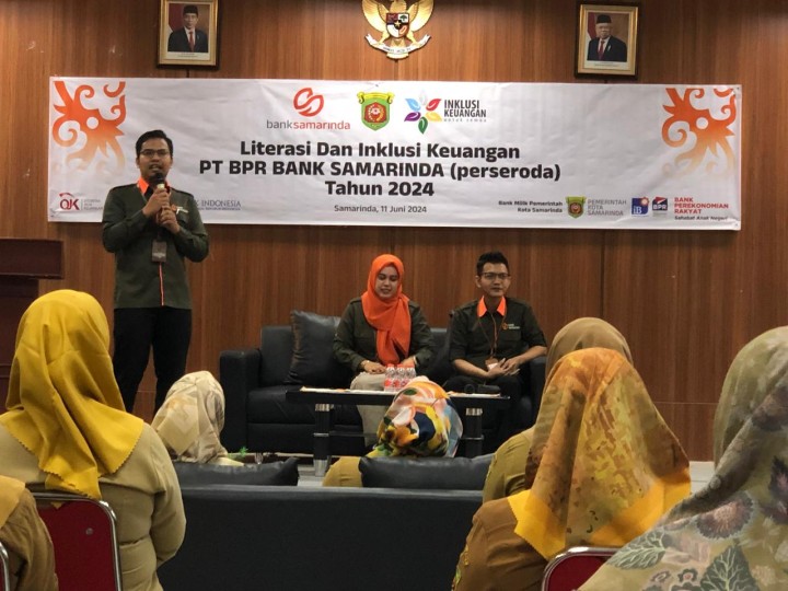 Kegiatan Literasi dan Inklusi Keuangan serta perkenalan Produk PT. BPR Bank Samarinda (Perseroda) Selasa, 11 Juni 2024