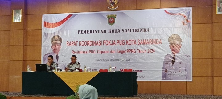 Rapat Koordinasi Pra Evaluasi PUG 2024 Kota Samarinda (Kamis, 13 Juni 2024)