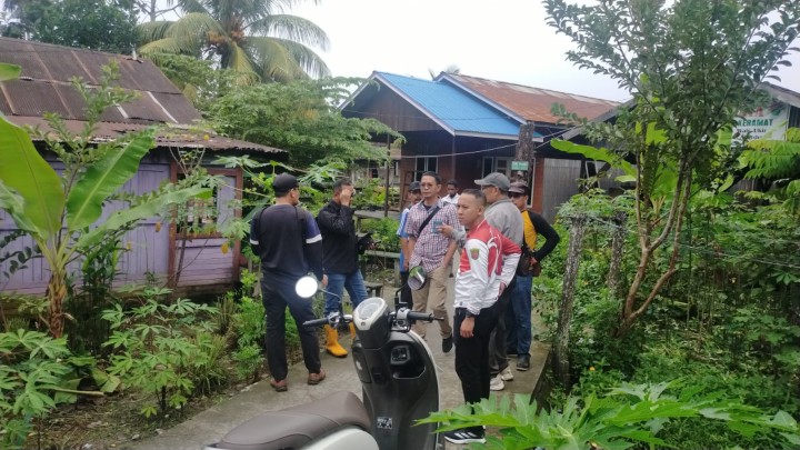 Peninjauan Batas Wilayah Kelurahan Sungai Kapih Kecamatan Sambutan dengan Kelurahan Selili Kecamatan Samarinda Ilir (Jum'at, 14 Juni 2024)