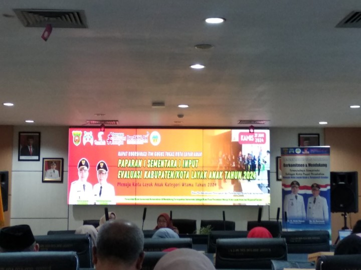 Rapat Koordinasi Gugus Tugas Kota Layak Anak Kota Samarinda (Kamis, 27 Juni 2024)