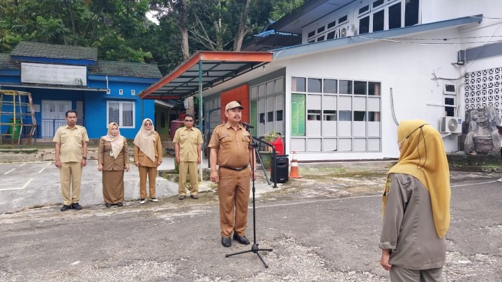 Apel Pagi Aparatur Kecamatan Sambutan (Senin, 1 Juli 2024)