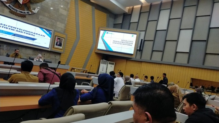 Sosialisasi Penyelenggaraan Statistik Sektoral (Selasa, 2 Juli 2024)