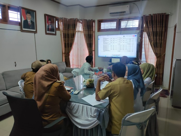 Rapat Koordinasi Rasionalisasi Anggaran 9 % Kecamatan Sambutan Tahun 2024 (Selasa, 2 Juli 2024)