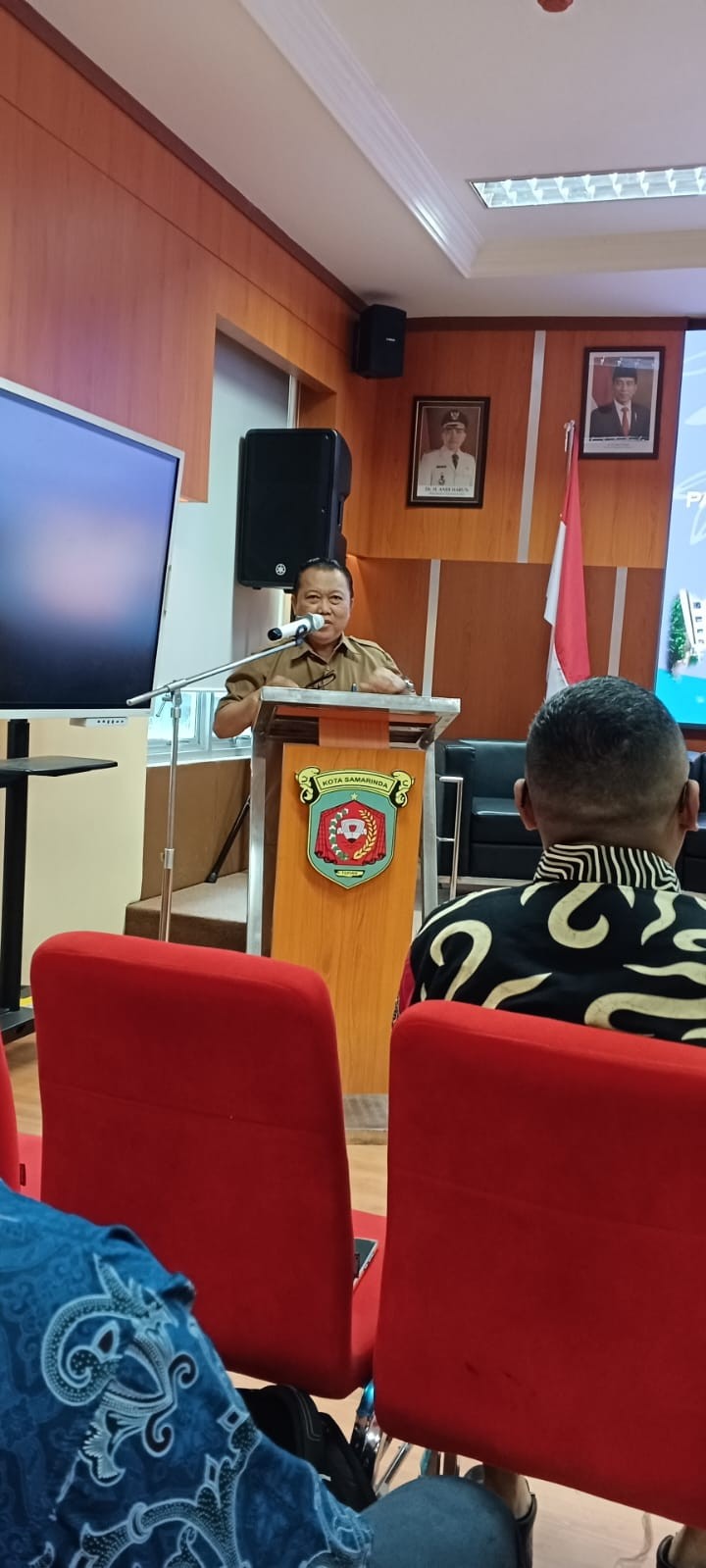 Sosialisasi Pencegahan Pungli pada Layanan PTSL (Pendaftaran Tanah Sistematis Lengkap) oleh Satuan Tugas Sapu Bersih Pungutan Liar UPP Kota Samarinda (Selasa, 9 Juli 2024)