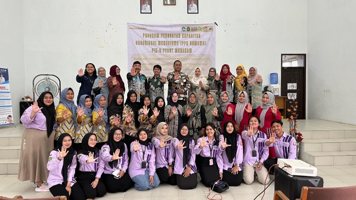 Pembentukan PPK Organisasi Mahasiswa PIK-R Pesut Mahakam 2024 di Kampung KG Gema Kencana (Kamis, 11 Juli 2024)