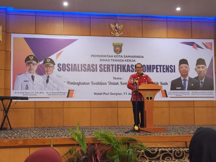 Sosialisasi Sertifikat Kompetensi dengan Thema "Peningkatan Keahlian Untuk Kompetensi Yang Lebih Baik" dan Sosialisasi Kepada Pencari Kerja (Kamis, 11 Juli 2024)