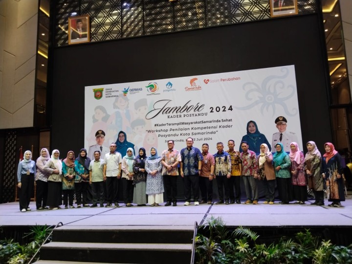 Pembukaan Jambore Penilaian Kader Posyandu Kota Samarinda (Jum'at, 12 Juli 2024)
