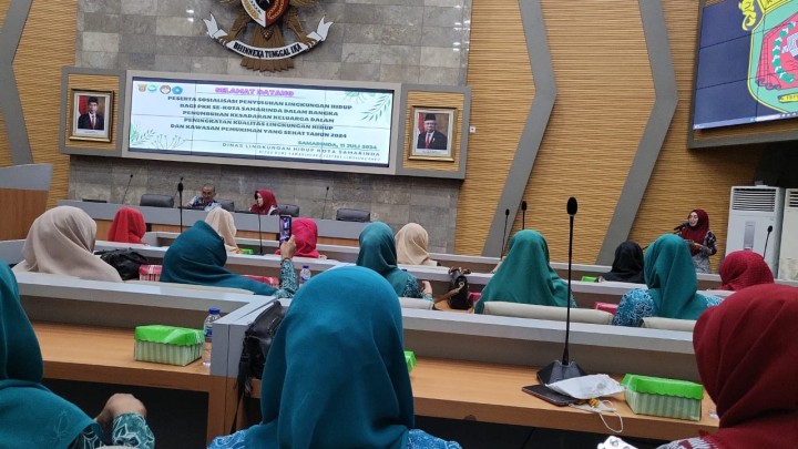 Sosialisasi Penumbuhan Kesadaran Keluarga Dalam Peningkatan Kualitas Lingkungan Hidup dan Kawasan Pemukiman Yang Sehat (Kamis, 11 Juli 2024)