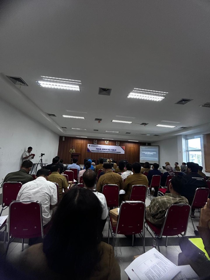 Forum Konsultasi Publik Standar Pelayanan Lingkup Badan Pendapatan Daerah Kota Samarinda (Senin, 15 Juli 2024)