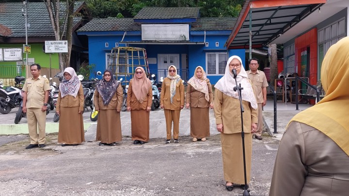 APEL PAGI APARATUR KECAMATAN SAMBUTAN (SENIN, 22 JULI 2024)