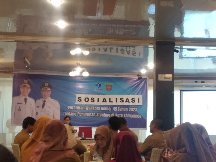 SOSIALISASI PERATURAN WALIKOYA SAMARINDA NO. 45 TAHUN 2023 TENTANG PENURUNAN STUNTING DI DAERAH (SENIN, 22 JULI 2024)