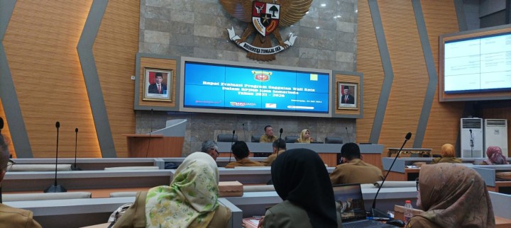 RAPAT EVALUASI PROGRAM UNGGULAN WALIKOTA DALAM RPJMD KOTA SAMARINDA TAHUN 2021-2026 (SELASA, 23 JULI 2024)