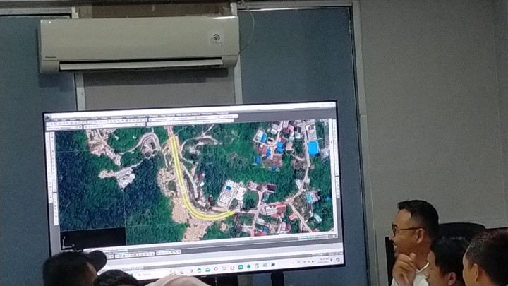 EXPOSE HASIL KAJIAN, PENGUKURAN LAHAN MASYARAKAT YANG DIMANFAATKAN UNTUK JALAN POROS UTAMA PELITA 3 SAMBUTAN (RABU, 24 JULI 2024)
