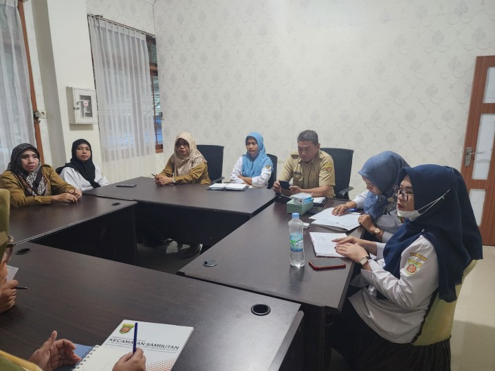 RAPAT KOORDINASI SENTRA BENDKEL, BENDAHARA KELURAHAN (SENIN, 5 AGUSTUS 2024)