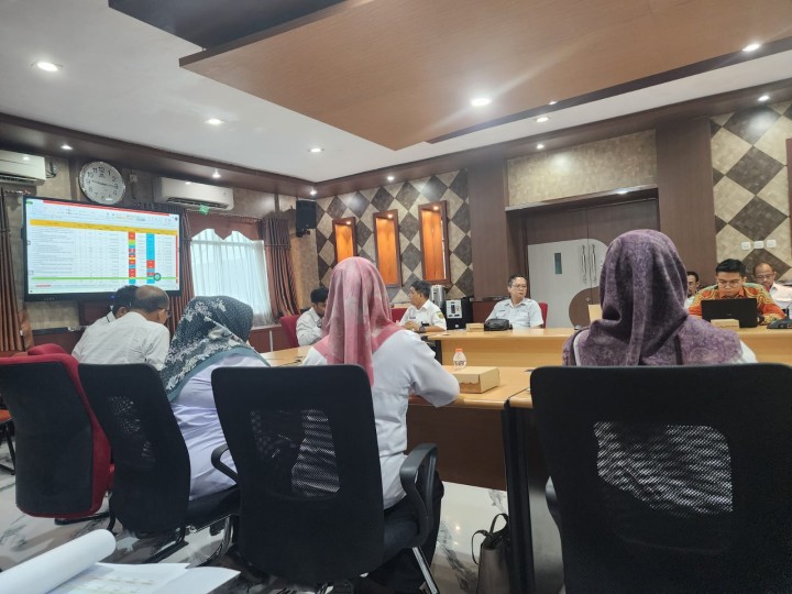 REKONSILIASI DATA CAPAIAN EVALUASI PROGRAM DI RPJMD TAHUN 2021-2026 (RABU, 7 AGUSTUS 2024)